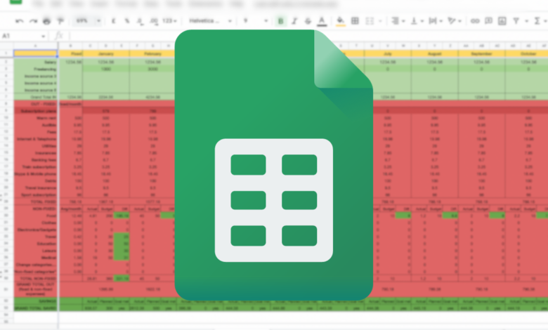How to track finances in Google Sheets
