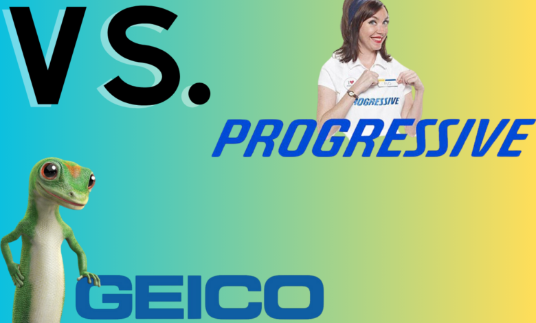 Geico Insurance vs. Progressive